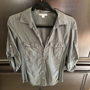 James Perse Standard Button Down